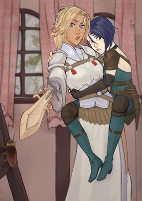 Lostfound zine shamir's Centepede picture